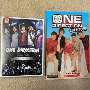 One Direction Tour DVD, Sticker Book/Folder (NEW)